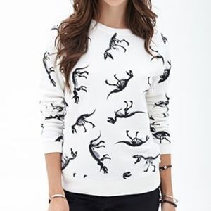 ISO Forever 21 Dinosaur Skeleton Sweater